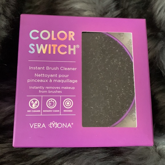 Vera Mona Color switch instant brush cleaner Brush cleaning compact tin NWT - Picture 10 of 11